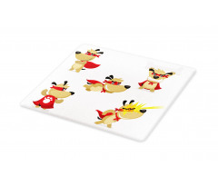 Superhero Puppy with Paw Cutting Board