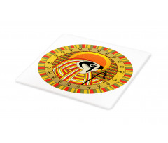 Ancient Sun Figure Cutting Board