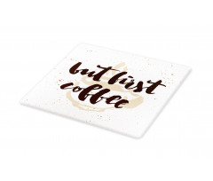 Saying Grunge Mug Cutting Board