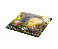 Flowers Blossoms Scene Cutting Board