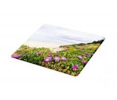 Aegean Sea with Blooming Cutting Board