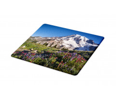 Spring Mt. Rainier Photo Cutting Board