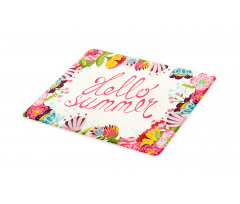 Hello Summer Garden Art Cutting Board