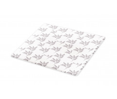 Monotone Art Leafy Branches Cutting Board