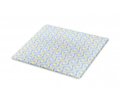 Pastel Contemporary Shapes Cutting Board