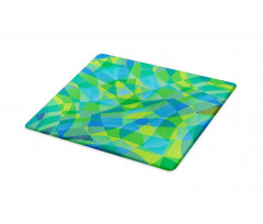 Mosaic in Nature Colors Cutting Board