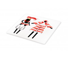 2 Moko Jumbies Silhouettes Cutting Board