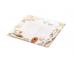 Ocean Shells Starfishes Cutting Board