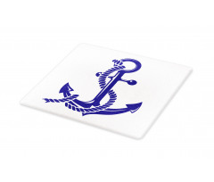 Nautical Rope and Anchor Cutting Board