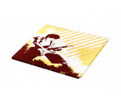 Sketchy Stripes Young Boy Cutting Board