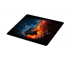 Water and Fire Effect Design Cutting Board