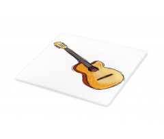 Graphic Single Instrument Cutting Board