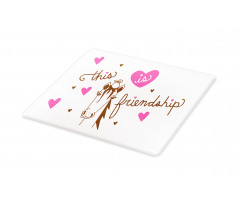 This is Friendship Horse Bird Cutting Board