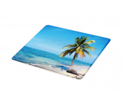 Image of a Single Palm Tree Cutting Board