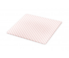 Diagonal Curved Stripes Cutting Board