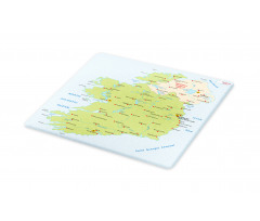 Irish Region European Cutting Board