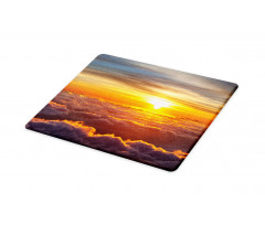 Sunset Scene on Clouds Cutting Board