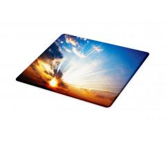 Sunbeams in Sky Scenery Cutting Board