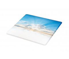 Blue Sky Freedom Clouds Cutting Board