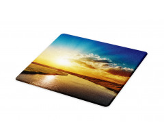 Dreamy Sunset on River Cutting Board