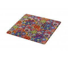 Combined Nested Paisley Cutting Board