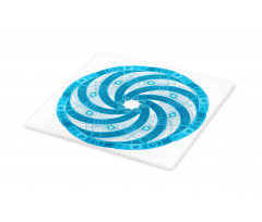 Abstract Fractal Cutting Board