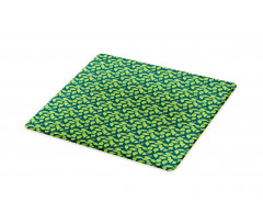 Jasmine Bush Leaves Art Cutting Board