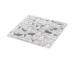 European Houses Urban Cutting Board