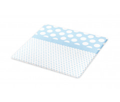 Baby Blue Polka Dots Cutting Board