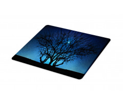 Night Moon Cosmos Cutting Board