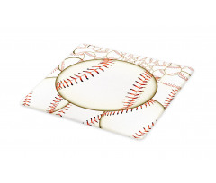 Baseball Ball Pattern Cutting Board