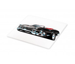 Nostalgic Sports Car Cutting Board