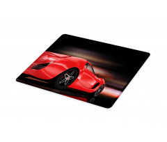 Futuristic Red Sports Cutting Board