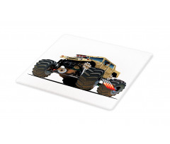 Monster Truck Racing Cutting Board