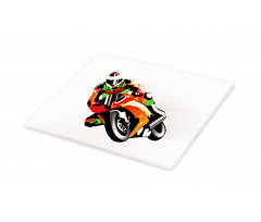 Motorcycle Racer Sport Cutting Board