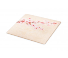 Pink Cherry Blossoms Cutting Board