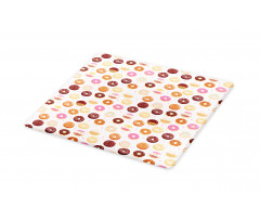 Colorful Yummy Donuts Cutting Board