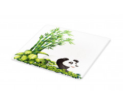 Panda Bear Bamboo Cutting Board