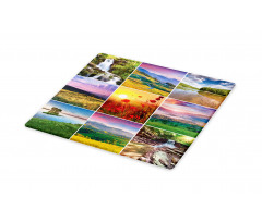 Summer Home Landscape Cutting Board