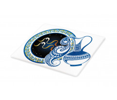 Aquarius Sign Cutting Board