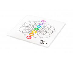 Chakra Point Rings Cutting Board