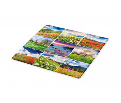 Summer Landscapes Rural Cutting Board