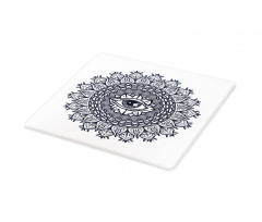 Vintage Tribal Mandala Cutting Board