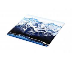 Mountain with Snow View Cutting Board