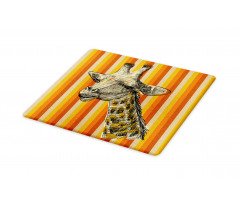 Hipster Animal Cutting Board