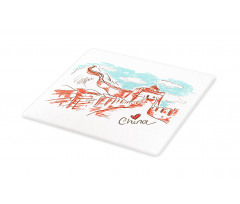 Sketch Chinese Cutting Board