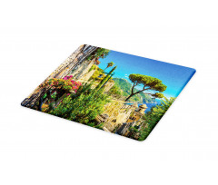 Village Trees Blossoms Cutting Board