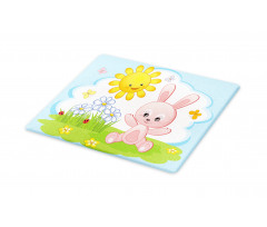 Rabbit in Garden Cutting Board