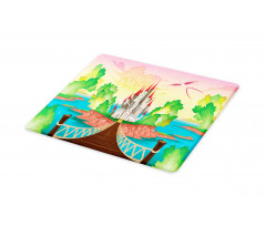 Wooden Bridge and Bird Cutting Board