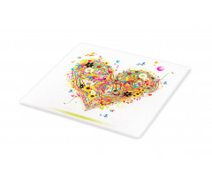 Watercolor Love Cutting Board